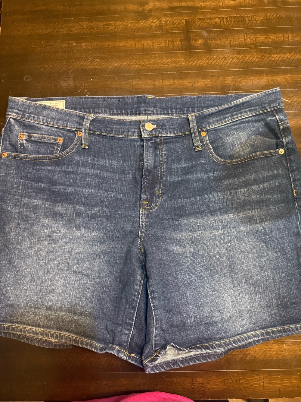 GAP Women's Blue Denim Jean Shorts